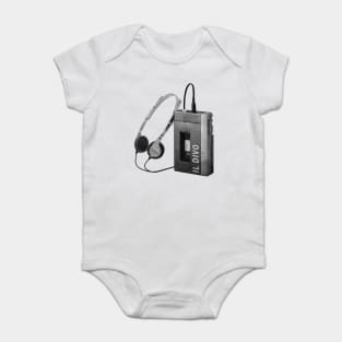 Walkman Play Il Divo Song Baby Bodysuit